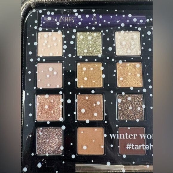 NIB TARTE LIMITED EDITION WINTER WONDERLAND LUXE EYESHADOW PALETTE AND MINIS SET - Picture 12 of 15